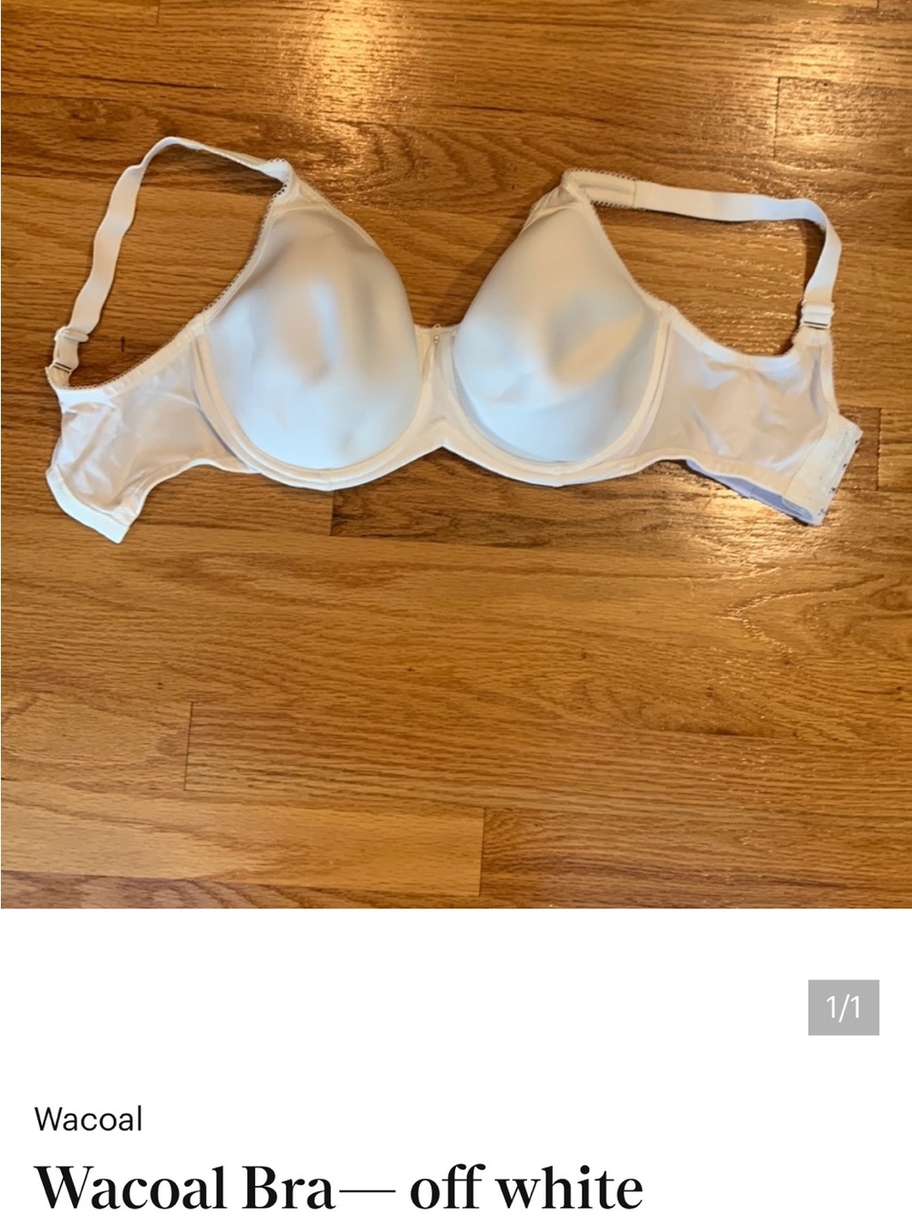 Wacoal Off-White Molded Underwire Bra